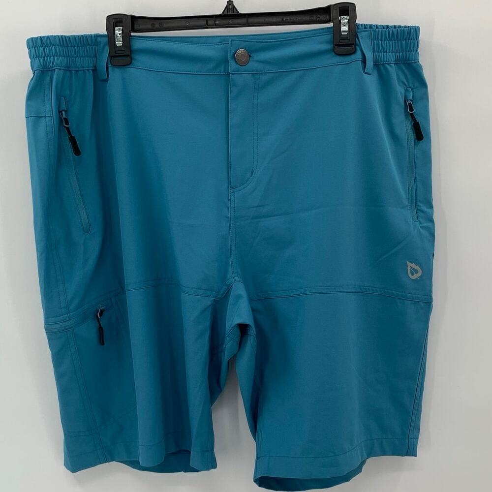 Baleaf Cargo Shorts Mens 2XL Stretch Lightweight Zip Pocket Hiking Outdoors